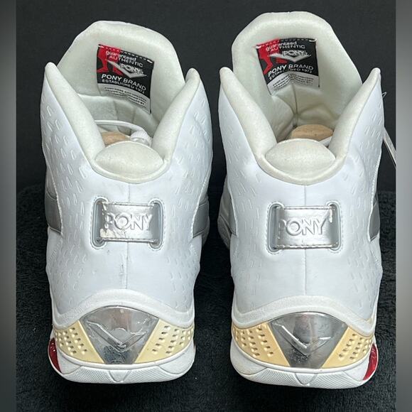 NWT 2005 VINTAGE Pony Basketball SS Shoes RARE PROMO SAMPLE Size 18 Ricky Davis main image 6